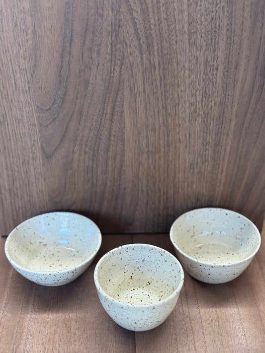 Set van 3 schaaltjes